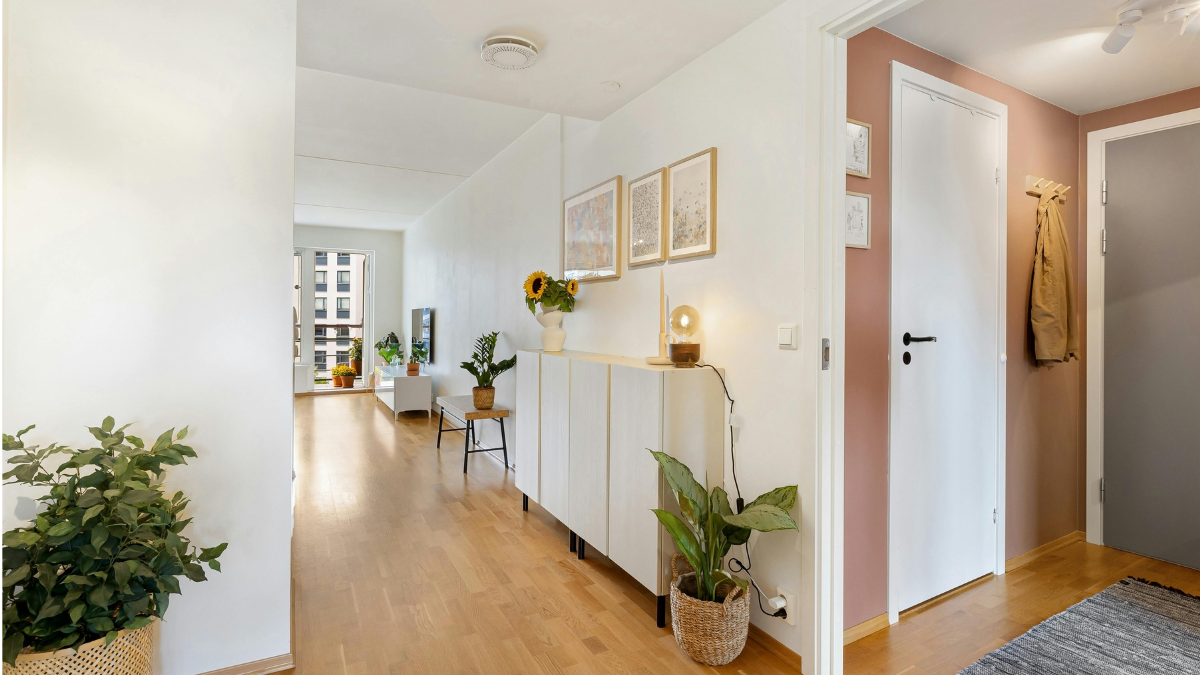 Pomysł na ściany w przedpokoju