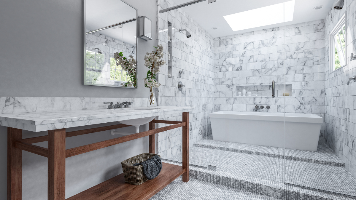 instalacje elektryczne w łazience