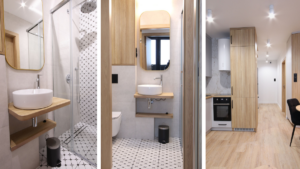 wykończenie pod klucz niewielkiego mieszkania