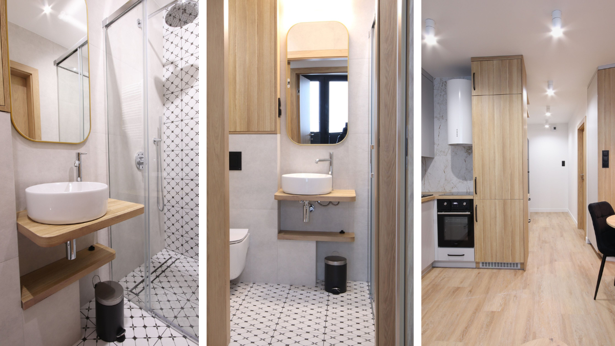 wykończenie pod klucz niewielkiego mieszkania